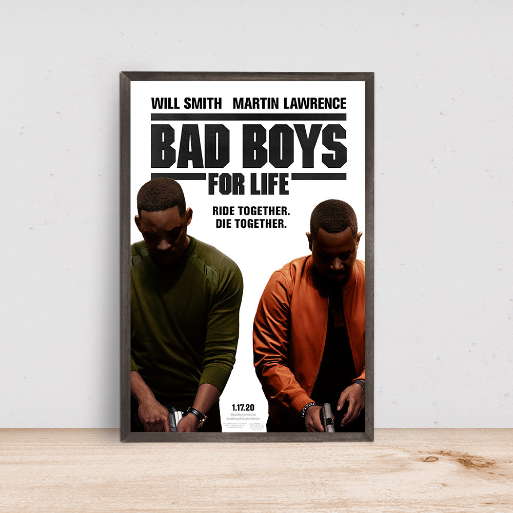Bad Boys for Life Movie Poster Classic Film Room Decor, Home Decor, Art Poster for Gift.jpg