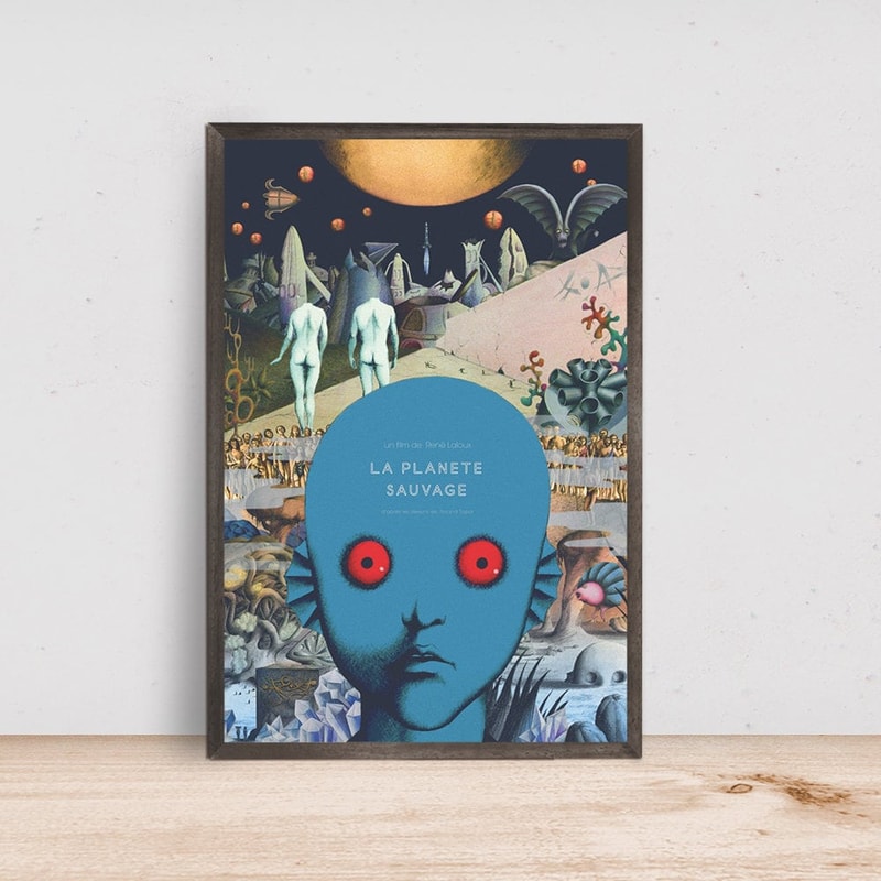 Fantastic Planet Movie Poster - Room Decor Wall Art - Canvas Fabric Print - Poster Gift.jpg