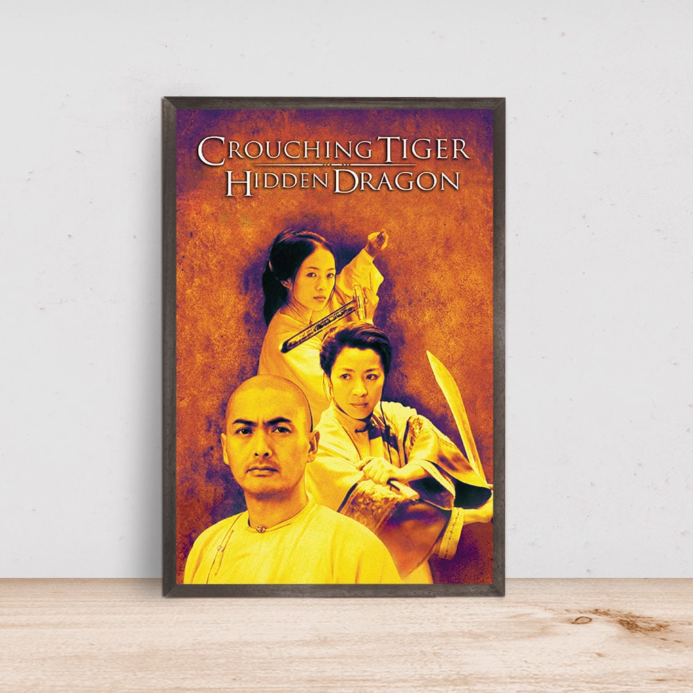 Crouching Tiger, Hidden Dragon Movie Poster, Room Decor, Home Decor, Art Poster for Gift.jpg