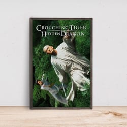 crouching tiger, hidden dragon movie poster, room decor, home decor, art poster for gift-1