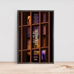 all of us strangers movie poster, home decor, art poster for giftcustom personalized poster