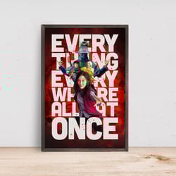 everything everywhere all at once movie poster, room decor, home decor, art poster for gift-1