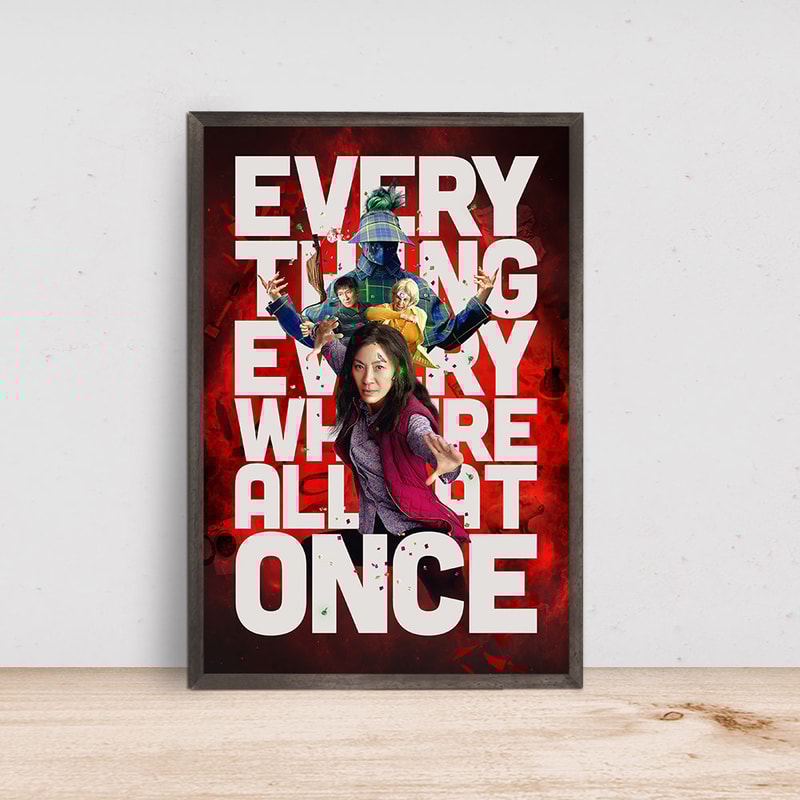 Everything Everywhere All at Once Movie Poster, Room Decor, Home Decor, Art Poster for Gift-1.jpg