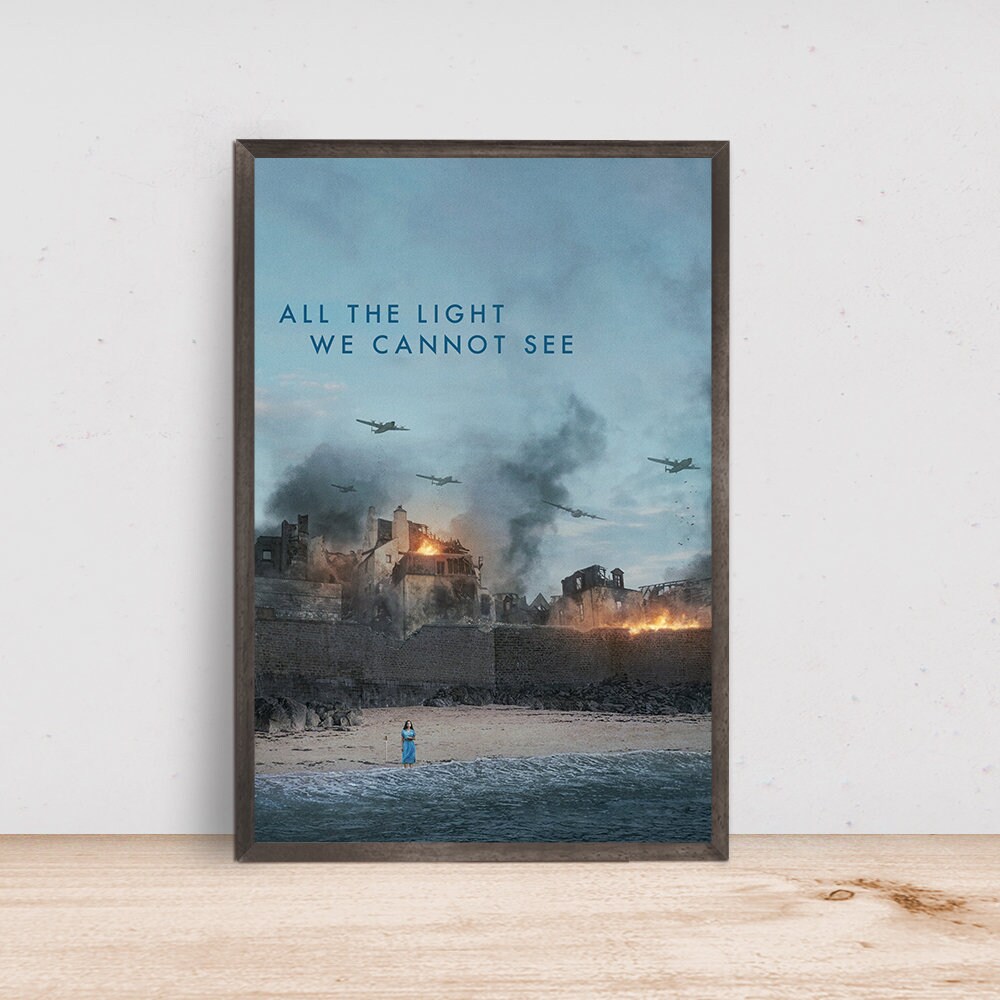 All the Light We Cannot See Movie Poster - Room Decor Wall Art - Canvas Fabric Print - Poster Gift.jpg