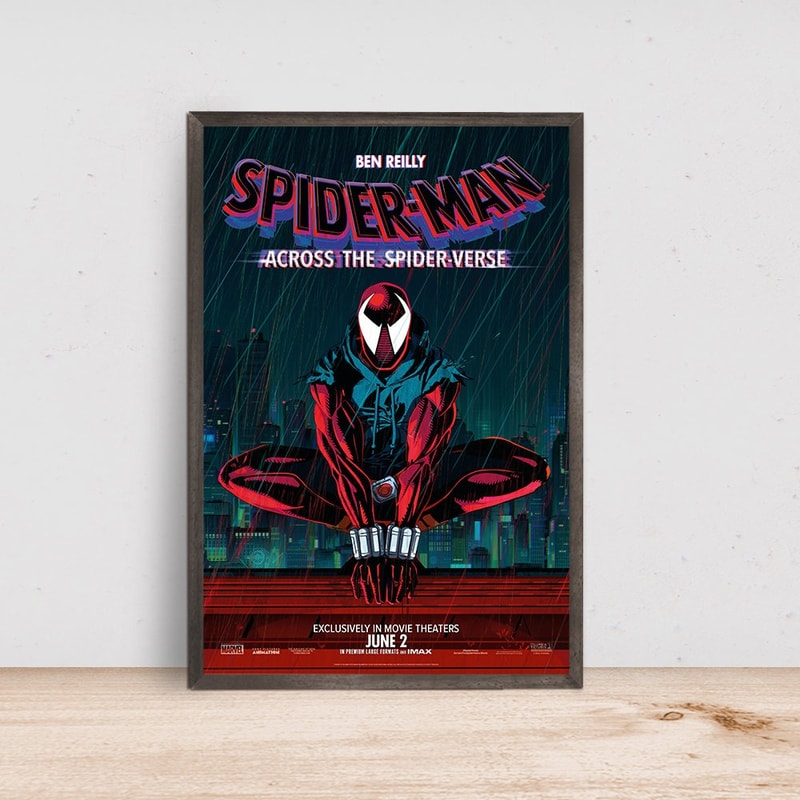 Across The Spider-Verse Movie Poster - 2023 Film - Room Decor Wall Art - Canvas Fabric Print - Poster Gift-2.jpg