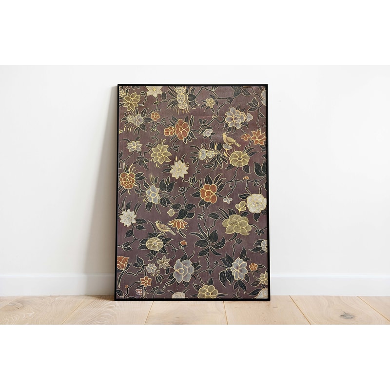 Vintage Floral Wall Art Prints, Living Room decor, Printable,Indian Vintage Decor, Palace Decor Painting.jpg