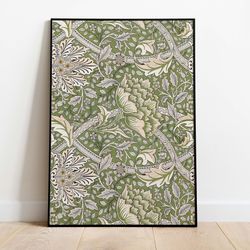 william morris vintage floral tapestry, instant digital download, poster, wall art, home decor paintings