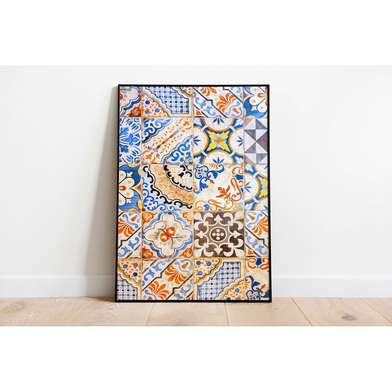 Moroccan Wall Art, Living Room Decor, Kitchen Wall Art, Printables, Instant Download, Colourful Poster, Paintings-2.jpg