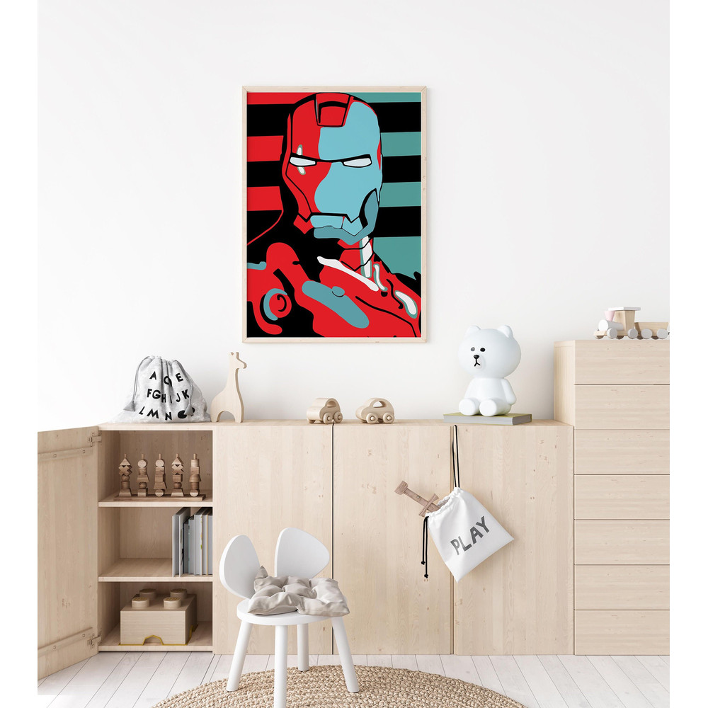 Super Hero Movie Poster, Geek Decor, Digital Prints, Instant Download, Vintage Movie Art, Home Decor, Wall Art, Film Poster.jpg