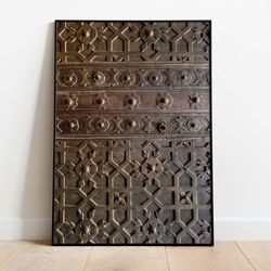 vintage palace door indian art, mughal prints, living room decor, printable, indian vintage, mughal palace painting, wa