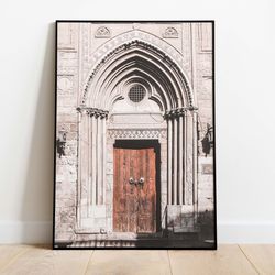 vintage egyptian city print, instant digital download, historic egypt wall art, cairo painting, vintage decor, egypt tra