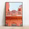 Neutral Indian Palace, Hawa Mahal Wall Art, Jaipur Poster, Rajasthan Palace, Living Room Decor, Digital Download Poster, India Travel Decor-5.jpg