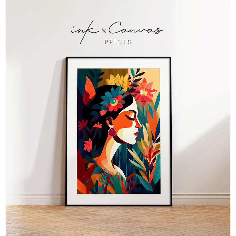 Latina Art College Dorm Decor Women Bedroom Wall Art Maximal Decor Vibrant Artwork Aesthetic Decor Eclectic Gallery Wall Digital Download-5.jpg