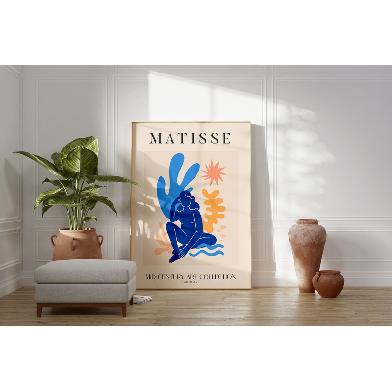 Henri Matisse Exhibition Poster, Famous Gallery Wall Art Print, Scandinavian Design Boho Art Print, Wall Decor, Bedroom Living Room Art-4.jpg
