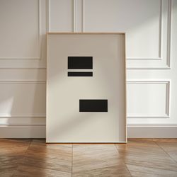 bauhaus wall art print, retro home decor, modern geometric poster gradient minimalist vintage modern decor,abstract geo