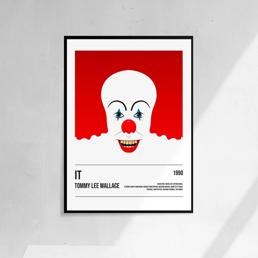 IT - Movie Poster Minimalist Print Art.jpg