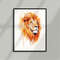 Lion - Safari - Africa - Wall Art - Print - Watercolor - Home Deco - Poster - Digital - High Quality.jpg