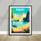 Krabi Beach - Thailand - Landscape - Poster - Minimalist Nature Poster - Travel Print - Nature Wall Art.jpg