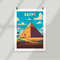 Egypt - Pyramid - Gizeh - National Park Poster - Minimalist Nature Poster - Travel Print - Nature Wall Art.jpg