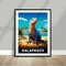Galapagos - Chile - Iguane - Poster - Minimalist Nature Poster - Travel Print - Nature Wall Art - Home deco.jpg