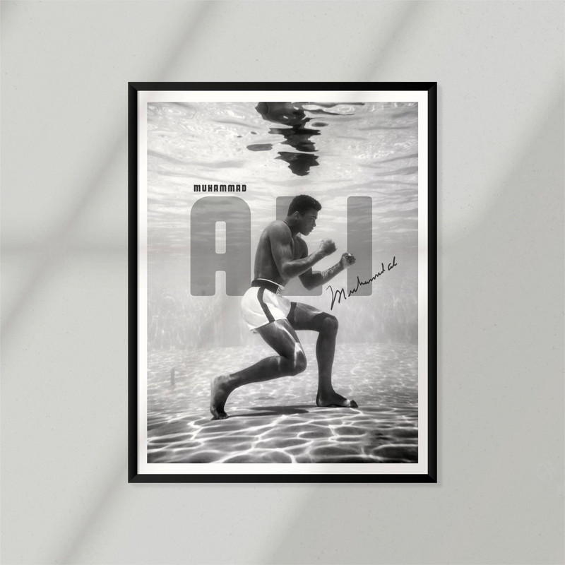 Sport Design - Muhammad Ali, Cassius Clay, The Greatest, Minimalist Sport Design, Quote, Motivational, Poster-1.jpg