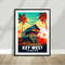 Key West - Florida - Beach - Cabin - Ocean - National Park Poster - Minimalist Nature Poster - Travel Print - Wall Art.jpg