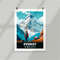 Himalaya - Everest - Tibet - Nepal - National Park Poster - Minimalist Nature Poster - Travel Print - Nature Wall Art-1.jpg