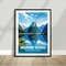 Milford Sound - Fjord - New Zealand - National Park Poster - Minimalist Nature Poster - Travel Print - Nature Wall Art - T Shirt.jpg
