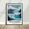 Perito Moreno Glacier - Argentina - Chile - Patagonia - National Park Poster - Minimalist Nature Poster - Travel Print - Nature Wall Art.jpg