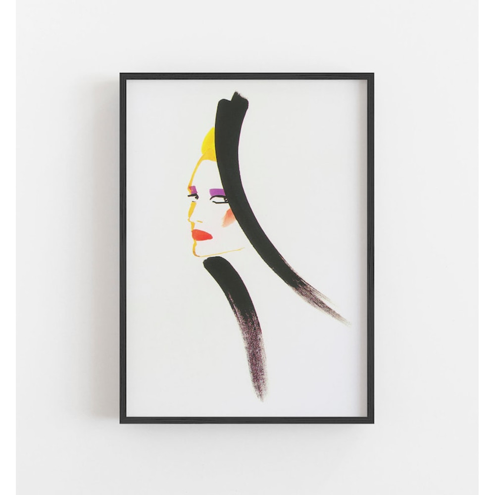 Vintage Fashion Wall Art, Vintage Wall Art, Woman Portrait, Minimalist Art, Retro Wall Decor.jpg