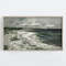 Samsung Frame TV Art, Beach Wall Art, Vintage Wall Art, Coastal Wall Decor, Moody Landscape, Storm Clouds.jpg