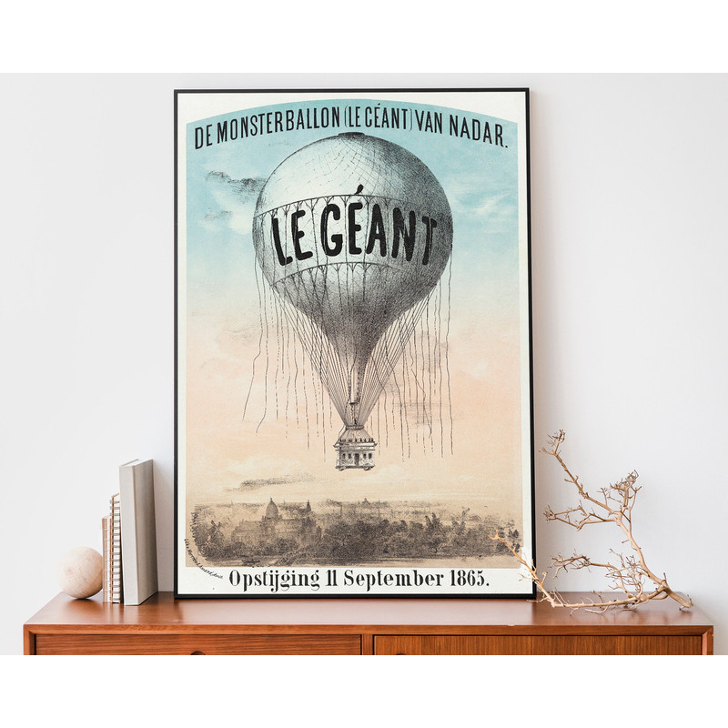 Vintage Hot Air Balloon Poster, Antique Travel Poster, French Illustration Art Print.jpg