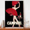 Vintage Campari Fan Poster, Art Nouveau French Print, Retro Alcohol Advertisement, Antique Poster.jpg