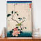 Vintage Japanese Botanical Poster, Utagawa Hiroshige Woodblock Print for Asian Home Decor, Japanese Bird Painting.jpg