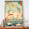 Traditional Japanese Poster, Mid Century Modern, Utagawa Hiroshige Woodblock Print for Asian Home Decor, Japanese Festival Painting.jpg