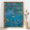 Unimpressed Frog, Monet Waterlily Frog Print, Claude Monet Angry Frog Poster, Frog Art, Floral Print, Funny Frog print, Matsumoto Hoji Frog.jpg