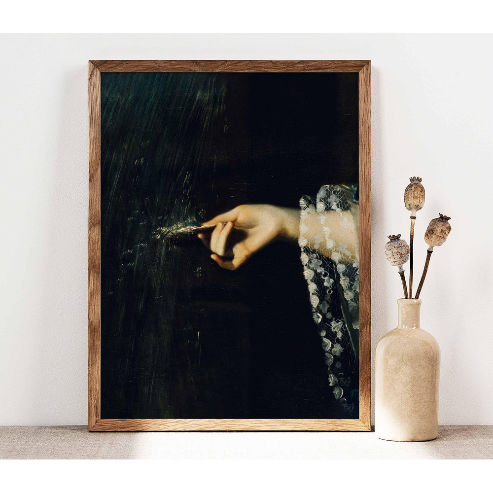 Famous Moody Dark Academia Art Victorian Era Gothic Steampunk Antique Painting Mrs Daniel Sargent by John Singleton Copley 1763 PS0411.jpg