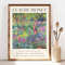 Claude Monet The Artist's Garden in Giverny Poster, Monet Wall Art Print, Poster Wall Art, Exhibition poster, Gallery Wall, Floral PS0193.jpg