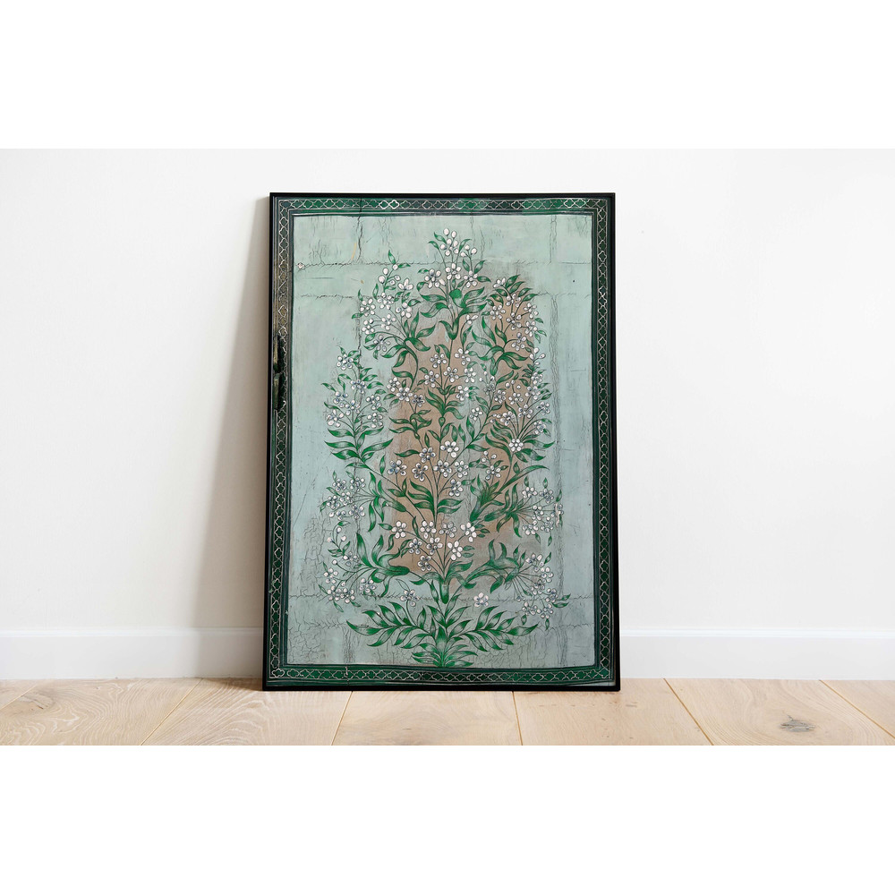 Indian Vintage Palace Art, Floral Prints, Living Room decor, Printable Poster, Wall Art, Paintings.jpg