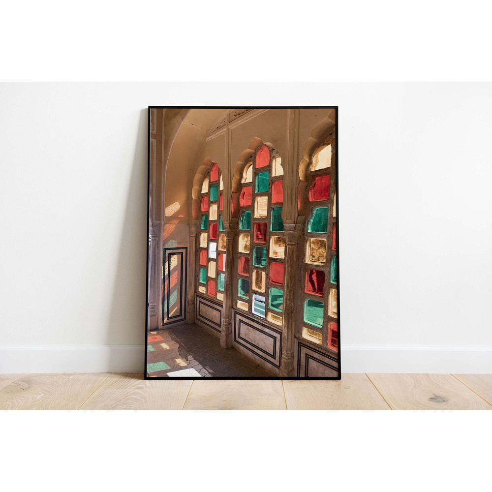 Indian Travel Print, Jaipur Palace Photo Print, Rajasthan Travel Art, Living Room Decor, India Travel Decor.jpg