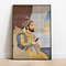 Indian Mughal Royal wall Art, Prince Painting, Living Room decor, Vintage Palace Painting, Poster, Hand Painted Digital Print.jpg