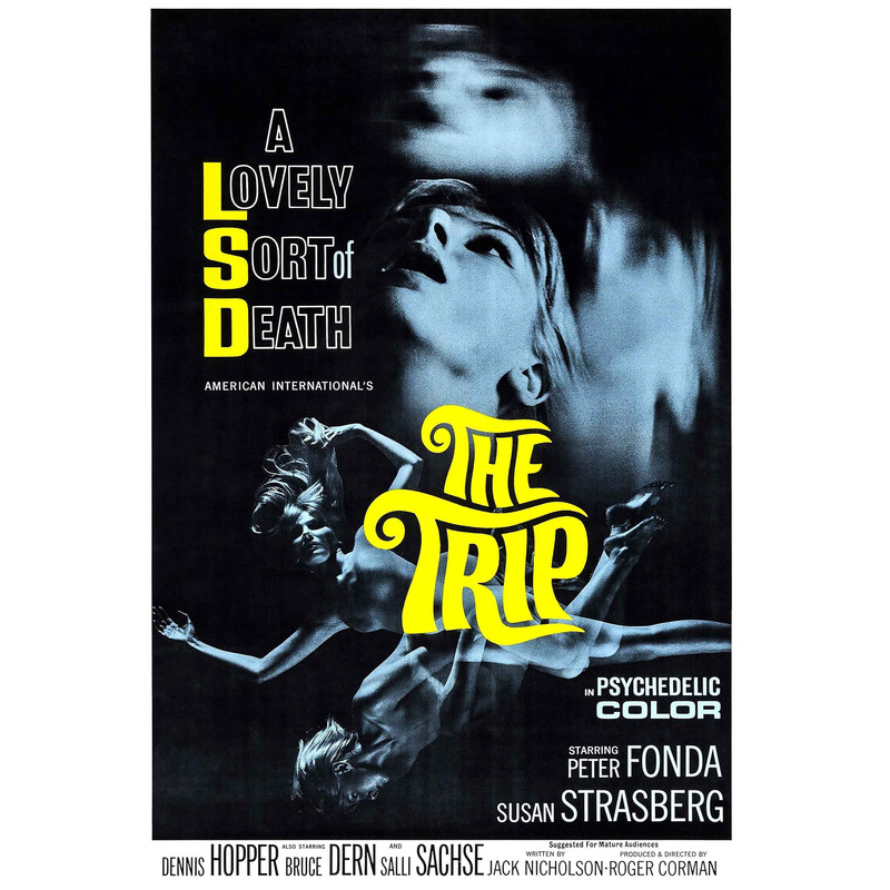 The Trip 1967 Film POSTER PRINT A5-A1 Roger Corman Indie Movie Cult LSD Cinema Wall Art Decor.jpg