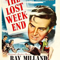 the lost weekend 1945 movie poster print a2 40s classic hollywood thriller film wall art decor