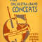Orchestra & Band Concert NYC POSTER PRINT A2 Free Music Band Vintage 40s Club Bar Wall Art Decor.jpg