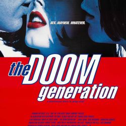the doom generation 1995 movie poster print a5a1 cult 90s american film wall art greg araki decor