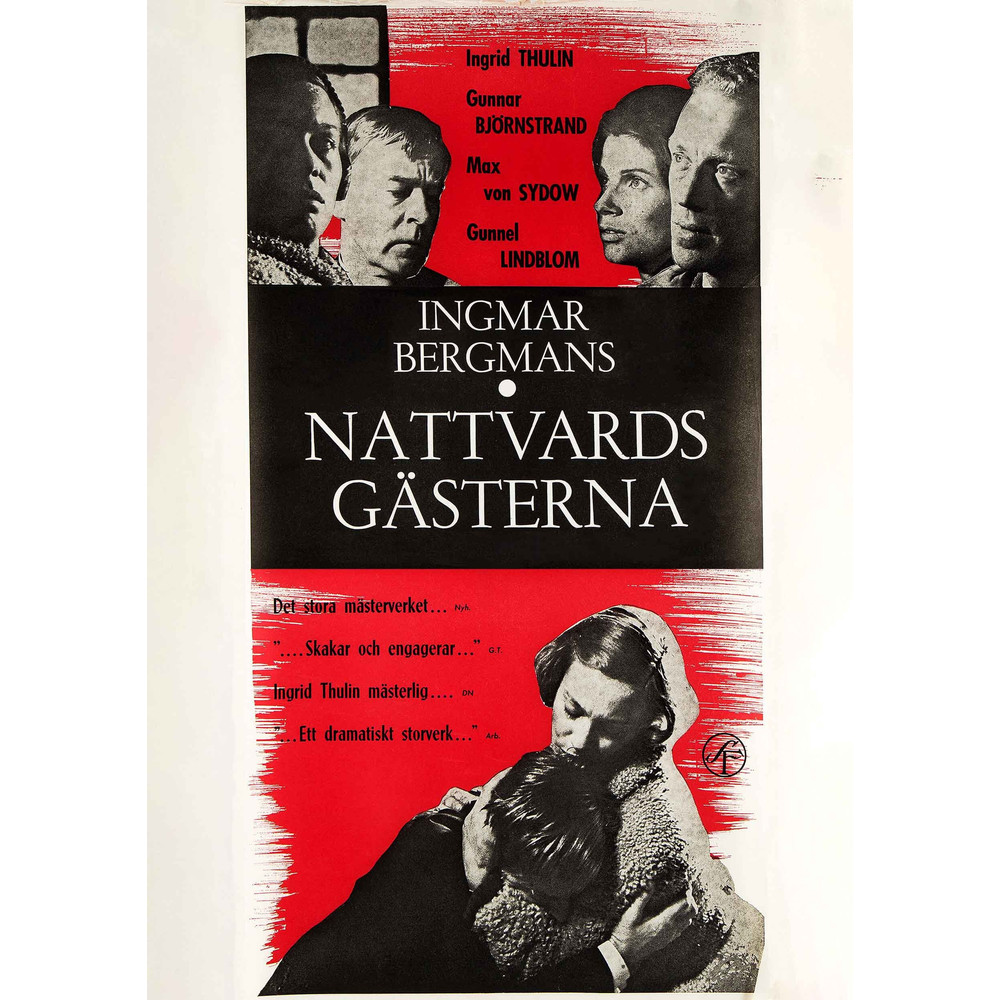 Winter Light 1963 Movie POSTER PRINT A5 A2 60s Bergman Swedish Vintage Cinema Film Wall Art Decor.jpg