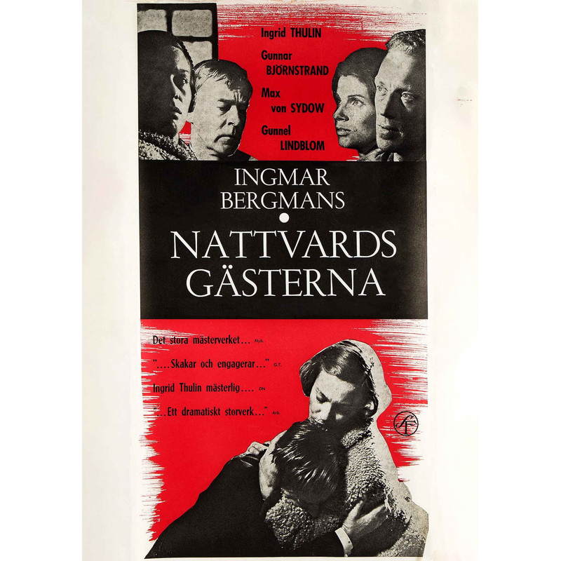 Winter Light 1963 Movie POSTER PRINT A5 A2 60s Bergman Swedish Vintage Cinema Film Wall Art Decor.jpg