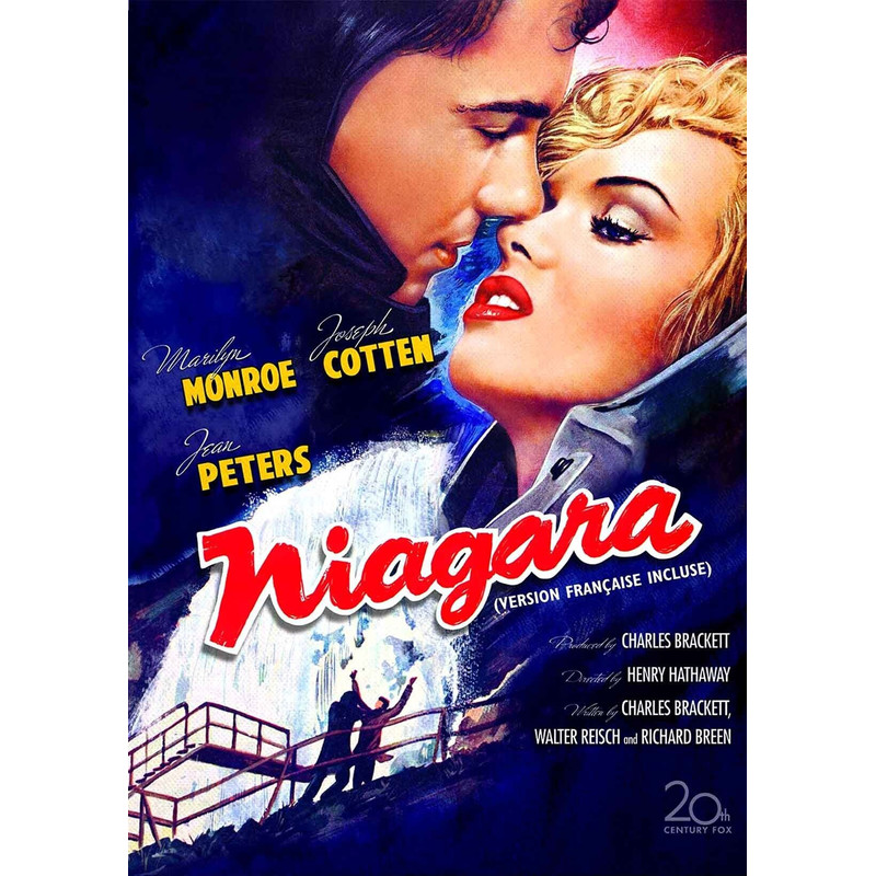 Niagara 1953 Movie POSTER PRINT A5-A2 Cult Marilyn Monroe 50s Noir Hollywood Romance Film Wall Art.jpg