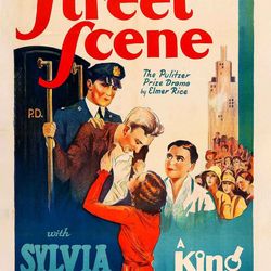 street scene 1931 movie poster print a5a2 30s king vidor classic vintage film hollywood wall art decor