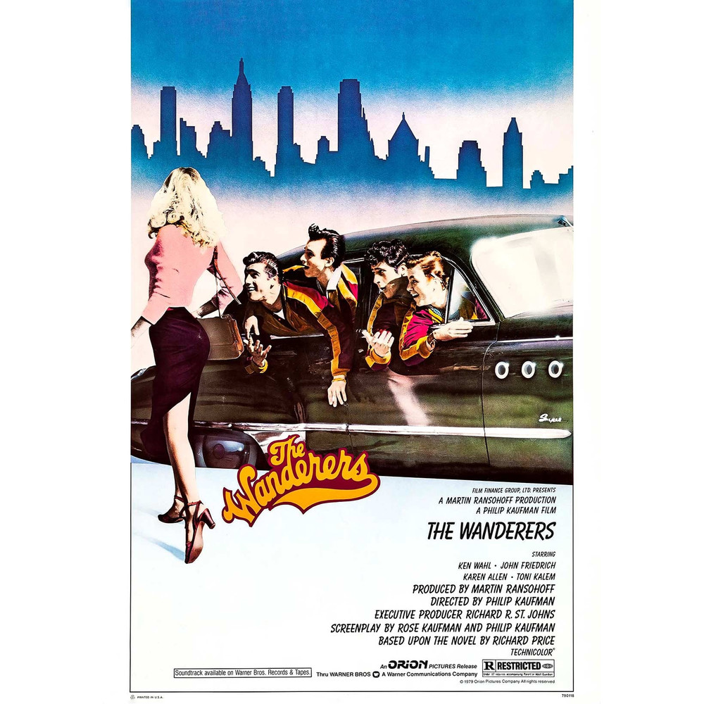 The Wanderers 1979 Film POSTER PRINT A5A2 70s Cult American Cinema Movie Wall Art Rock & Roll Greasers.jpg